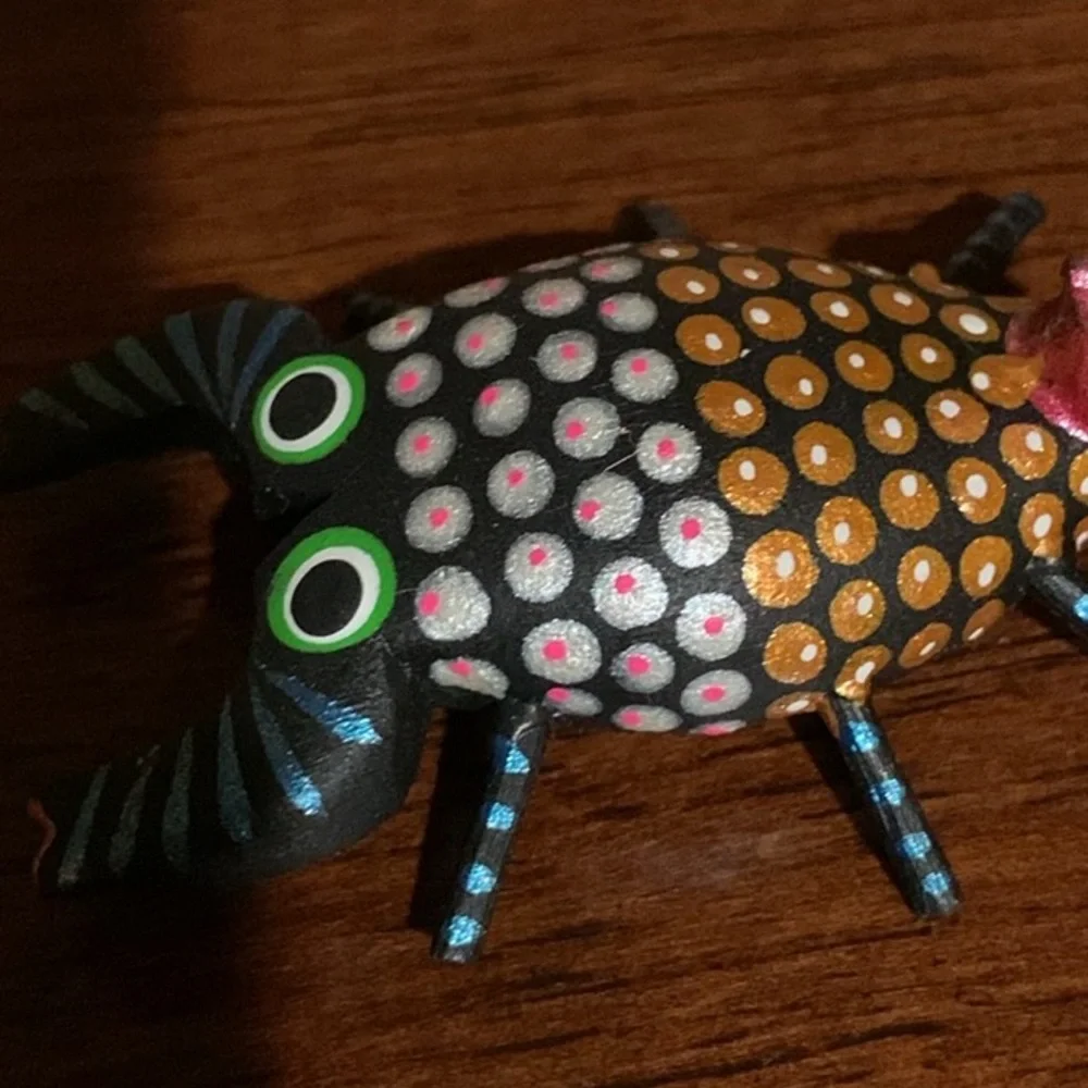 Colorful Fish-Shaped Pet Toy, one of a kind! Handmade made!